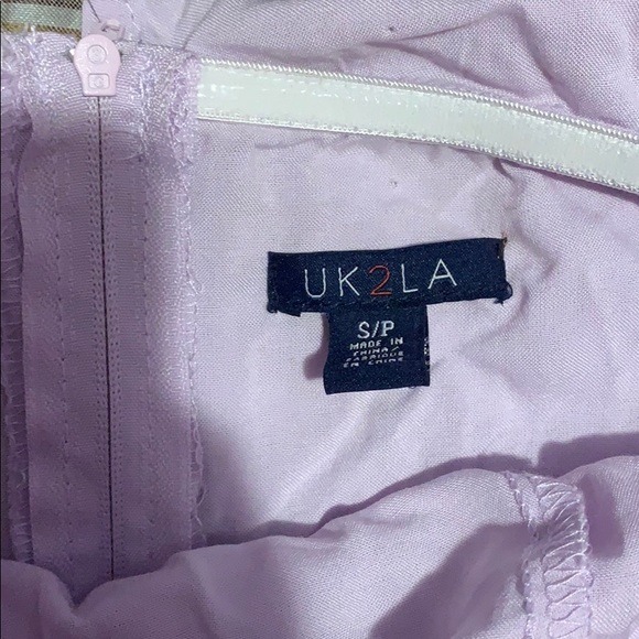 Light Purple Romper - Picture 2 of 3